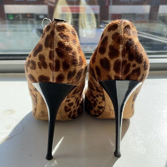 Jimmy Choo size 39 anouk leopard and camel with patent leather toe - Picture 3 of 16